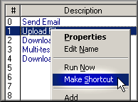 Create macro shortcuts